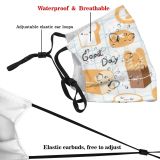 yanfind Bun Isolated Tasting Rye Cute Ciabatta Menu Dinner Natural Pretzel Grain Fresh Dust Washable Reusable Filter and Reusable Mouth Warm Windproof Cotton Face