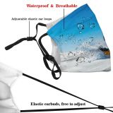 yanfind Ice Transport Frost Snowdrift Frozen Shovel Iceland Winterdienst Snow City Truck Mode Dust Washable Reusable Filter and Reusable Mouth Warm Windproof Cotton Face