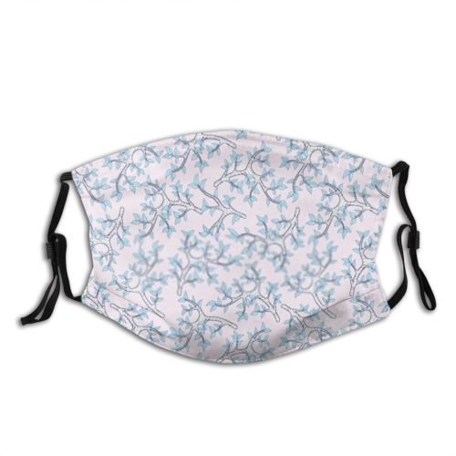 yanfind Abstract Cute Fantasy Stylish Seamless Saturated Natural Beauty Summer Doodle Simple Ornament Dust Washable Reusable Filter and Reusable Mouth Warm Windproof Cotton Face
