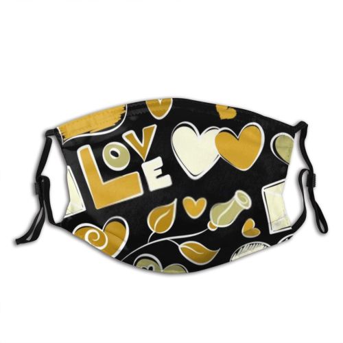 yanfind Abstract Decor Fashion Multicolored Cute Seamless Trendy Package Wedding Simple Envelope Ornament Dust Washable Reusable Filter and Reusable Mouth Warm Windproof Cotton Face