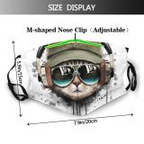 yanfind Canvas Awesome Watercolor Phone Isolated Grunge Song Little Hipster Art Cat Helmet Dust Washable Reusable Filter and Reusable Mouth Warm Windproof Cotton Face