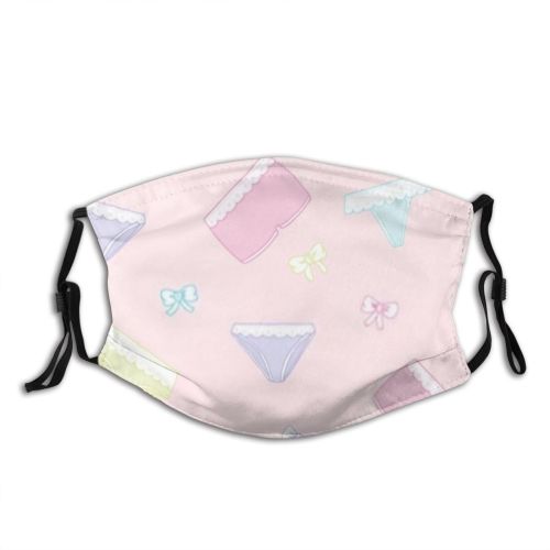 yanfind Isolated Garment Lovely Fashion Ornaments Cute Seamless Colorful Cotton Underpants Fitness Underwear Dust Washable Reusable Filter and Reusable Mouth Warm Windproof Cotton Face