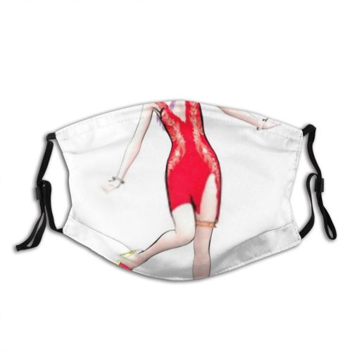 yanfind Attractive Isolated Smile Japanese Skirt Young Armchair Little Uniform Comic Cute Sexy Dust Washable Reusable Filter and Reusable Mouth Warm Windproof Cotton Face