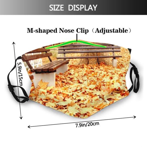 yanfind Deciduous Leaf Spring Plant Tree Plant Wood Branch Autumn Autumn Woody Dust Washable Reusable Filter and Reusable Mouth Warm Windproof Cotton Face