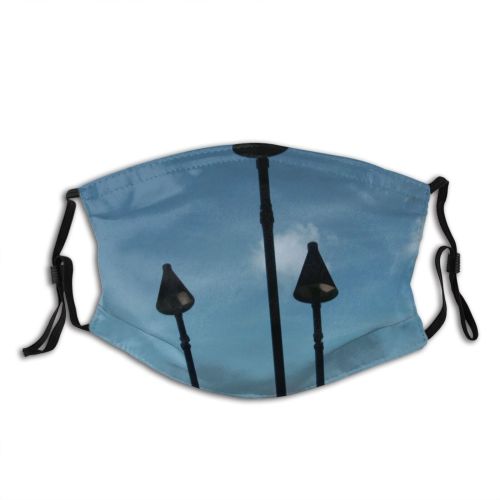 yanfind Coast Street Ocean Lighting Beach Cloud Sky Torches Ocean Light Hawaii Beach Dust Washable Reusable Filter and Reusable Mouth Warm Windproof Cotton Face