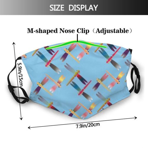 yanfind Abstract Isolated Scuffed Paganism Structure Pastelcolors Seamless Colorful Optical European Market Hello Dust Washable Reusable Filter and Reusable Mouth Warm Windproof Cotton Face
