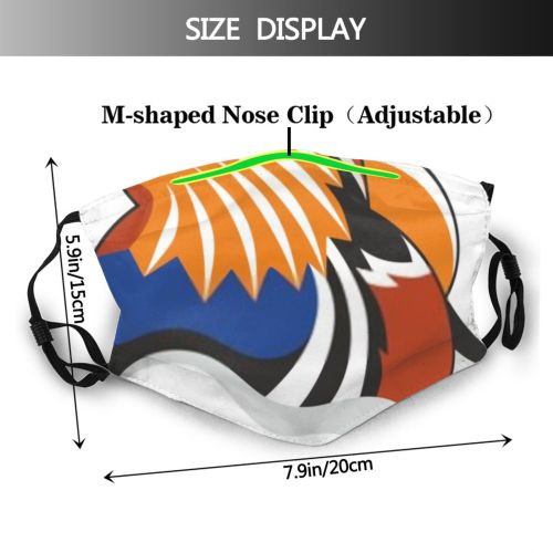 yanfind Isolated Garden Japanese Bird Stylized Picture Mandarin Cute Feather Peace Natural Wildlife Dust Washable Reusable Filter and Reusable Mouth Warm Windproof Cotton Face