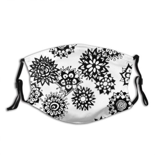 yanfind Country Doodling Cachemire Cute India Seamless Natural Philippines Underwear Rapport Indian Delicate Dust Washable Reusable Filter and Reusable Mouth Warm Windproof Cotton Face