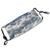 yanfind Winter Meteorological Cloud Geological Sky Ice Ice Cumulus Atmosphere Footprint Winter Snow Dust Washable Reusable Filter and Reusable Mouth Warm Windproof Cotton Face