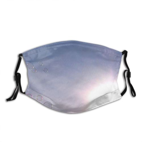 yanfind Meteorological Abstract Cloud Sunlight Bubble Liquid Sky Sky Daytime Atmosphere Atmospheric Sun Dust Washable Reusable Filter and Reusable Mouth Warm Windproof Cotton Face