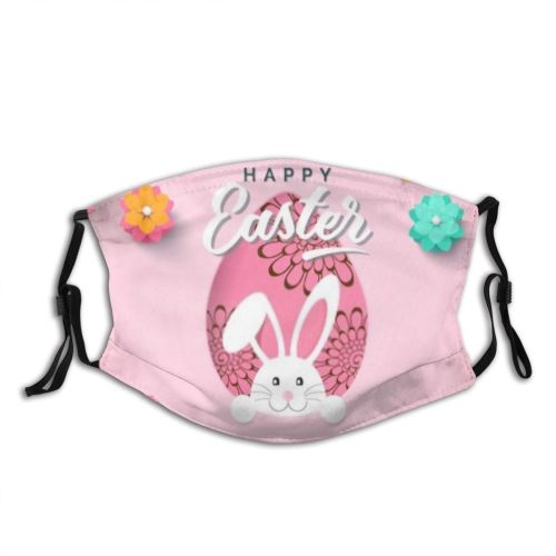 yanfind Burrow Modern Beautiful Celebrate Spring Art Craft Easter Decoration Sale Hare Abstract Dust Washable Reusable Filter and Reusable Mouth Warm Windproof Cotton Face