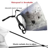 yanfind Winter Winter Atmospheric Sport Cloud Sky Snow Sunlight Ski Tree Snowboard Atmosphere Dust Washable Reusable Filter and Reusable Mouth Warm Windproof Cotton Face