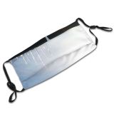yanfind Winter Sharp Sky Winter Sun Balcony Sky Ice High Snow Detail Icicles Dust Washable Reusable Filter and Reusable Mouth Warm Windproof Cotton Face