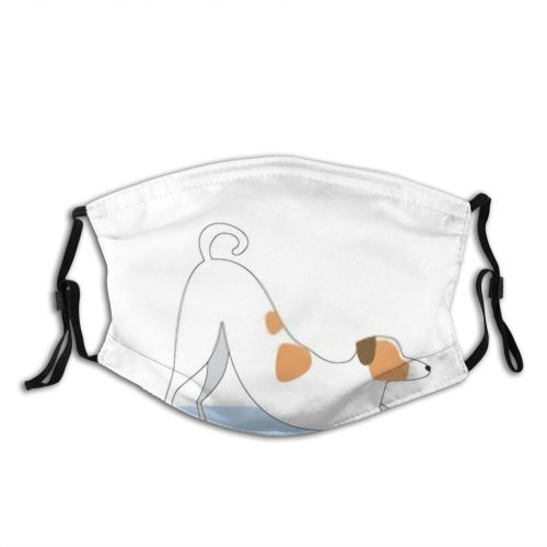 yanfind Abstract Stretches Isolated Safari Decor Meditation Little Sport Cute Nordic Stock Nursery Dust Washable Reusable Filter and Reusable Mouth Warm Windproof Cotton Face