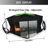 yanfind Lamp Window Picture Dark Laptop Singapore Light Facebook City Dust Washable Reusable Filter and Reusable Mouth Warm Windproof Cotton Face
