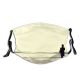 yanfind Love Horizon Beach Dog Shore Sky Ocean Friends Best Beach Wave Sunset Dust Washable Reusable Filter and Reusable Mouth Warm Windproof Cotton Face