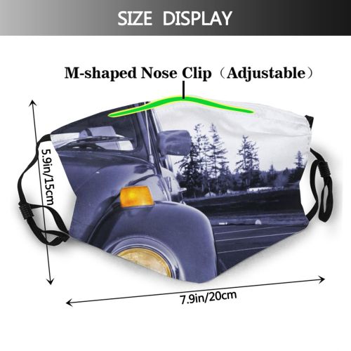 yanfind Motor Vehicle Lighting Classic Car Vehicle Headlamp Car Design Light Automotive Land Dust Washable Reusable Filter and Reusable Mouth Warm Windproof Cotton Face