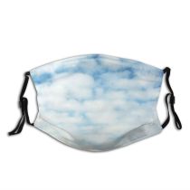 yanfind Winter Power Sky Horizon Field Winter Beach Cloud Sky Energy Ocean Clouds Dust Washable Reusable Filter and Reusable Mouth Warm Windproof Cotton Face
