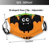 yanfind Horror Gothic Halloween Kawaii Cute Blood Sky Fear Night Autumn Spooky Baby Dust Washable Reusable Filter and Reusable Mouth Warm Windproof Cotton Face