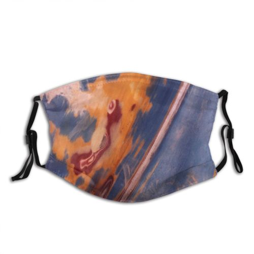 yanfind Hood Acrylic Geological Sky Reflection Metal Paintwork Bonnet Morris Sandpaper Worn Minor Dust Washable Reusable Filter and Reusable Mouth Warm Windproof Cotton Face