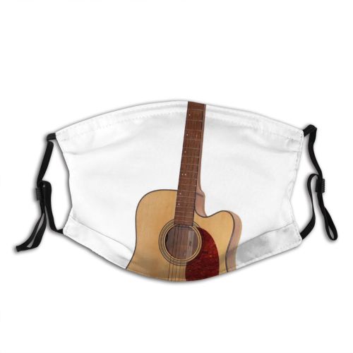 yanfind Musical Tiple Accessory Guitar Musical Instrument Electric String Instruments Acoustic Plucked Isolated Dust Washable Reusable Filter and Reusable Mouth Warm Windproof Cotton Face