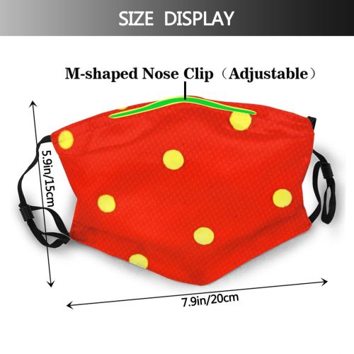 yanfind Texture Lamp Lights Light Patterns Polka Dot Design Textures Dust Washable Reusable Filter and Reusable Mouth Warm Windproof Cotton Face