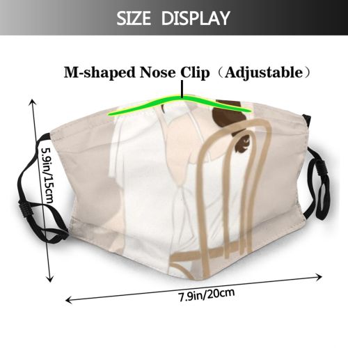 yanfind Abstract Isolated Romance Young Cute Groom Dress Bride Female Design Beautiful Love Dust Washable Reusable Filter and Reusable Mouth Warm Windproof Cotton Face