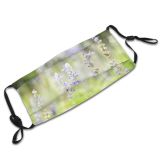 yanfind Blossom Sky Spring Flower Botany With Garden Flora Meadow Flowers Plant Tropical Dust Washable Reusable Filter and Reusable Mouth Warm Windproof Cotton Face