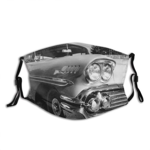 yanfind Motor Old Coupé Vehicle Classic Car Classic Vehicle Car Size Automobile Sedan Dust Washable Reusable Filter and Reusable Mouth Warm Windproof Cotton Face