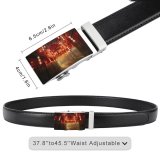 yanfind Belt Sichuan Chinese Cultures Night Footpath Architecture Building Year Destinations Tradition Lantern Province Men's Dress Casual Every Day Reversible Leather Belt