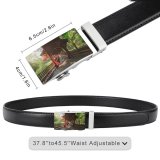 yanfind Belt Sichuan Chinese Tree Architecture Landscape Craft Destinations Formal Place History Tranquility Tradition Men's Dress Casual Every Day Reversible Leather Belt