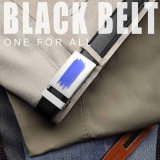 yanfind Belt Row Simplicity Dye Shade Watercolor Stroke Craft Brushing Brush USA Splattered Paints Men's Dress Casual Every Day Reversible Leather Belt