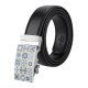 yanfind Belt Simplicity Arabic Push Marbled Plant Ideas Ceramics Porcelain Flower Retro  Curve Men's Dress Casual Every Day Reversible Leather Belt