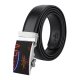 yanfind Belt  Focus Dark Design  Illuminated Lights Insubstantial Evening Energy Colorful Luminescence Men's Dress Casual Every Day Reversible Leather Belt