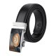 yanfind Belt  Focus Break Delicious Dark Espresso Design Perfume Artistic Caffeine Cup Mug Men's Dress Casual Every Day Reversible Leather Belt