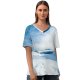 yanfind V Neck T-shirt for Women HQ Frost Alps Landscape Snow Sky Wallpapers Mountain Outdoors Cool Free Summer Top  Short Sleeve Casual Loose