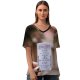 yanfind V Neck T-shirt for Women Ticket Buena Fl Lake Studios Disney Typography Pictures Vista PNG Hollywood Summer Top  Short Sleeve Casual Loose