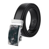 yanfind Belt  Focus Beautiful Plant Flowers Depth Field Buds Growth Flora Bokeh Flower Men's Dress Casual Every Day Reversible Leather Belt
