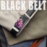 yanfind Belt  Delicate Branch Blossoms Flowers Season Growth Blooming Garden Pretty Outdoors Cherry Men's Dress Casual Every Day Reversible Leather Belt