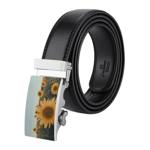 yanfind Belt  Focus Beautiful Delicate Flowers Depth Field Growth  Blooming Outdoors Flora Men's Dress Casual Every Day Reversible Leather Belt