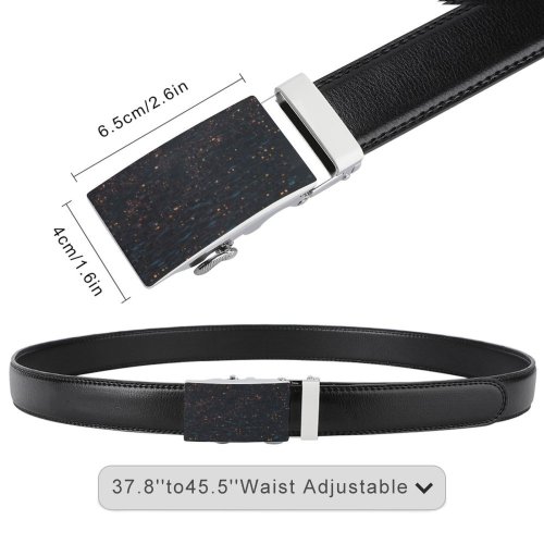 yanfind Belt Sichuan Chinese Village Night Architecture Building Spirituality Ganzi Monastery Tibet Tibetan Autonomous Men's Dress Casual Every Day Reversible Leather Belt