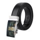 yanfind Belt Sichuan Chinese Cultures Stone Tree Plant Cooking Potted Door Environmental Social Tradition Men's Dress Casual Every Day Reversible Leather Belt