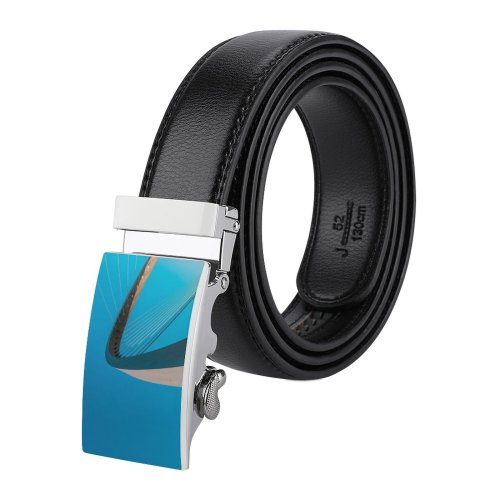 yanfind Belt UK Tall Architecture Destinations Engineering Sky Place Sunny Cable Famous  Suspension Men's Dress Casual Every Day Reversible Leather Belt