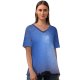 yanfind V Neck T-shirt for Women Space Night Starry Milkyway Way Outer Astronomy Sky Wallpapers Outdoors Tree Summer Top  Short Sleeve Casual Loose