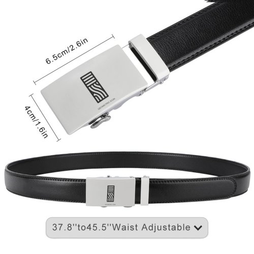 yanfind Belt Row Science Topics  Elegance Construction Creativity Physical Generated Technology Design East Men's Dress Casual Every Day Reversible Leather Belt