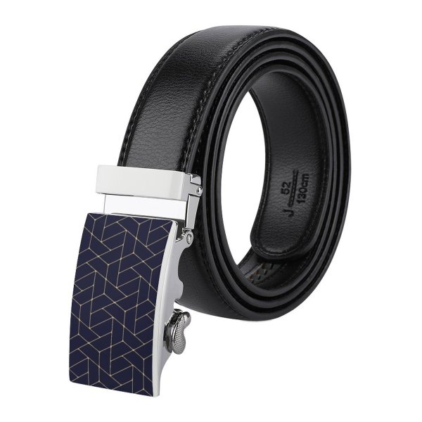 yanfind Belt Simplicity Fashioned Purple Retro Gold Elegance USA Tradition Shaped Pastel Decoration Design Men's Dress Casual Every Day Reversible Leather Belt