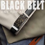 yanfind Belt   Humor Studio Decor Congratulating Bunch Glowing Season Home Dark Photographic Men's Dress Casual Every Day Reversible Leather Belt