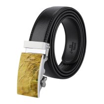 yanfind Belt  Farm Rye Seeds Rural Grains Straw Landscape Daytime Farmland Field Wheat Men's Dress Casual Every Day Reversible Leather Belt