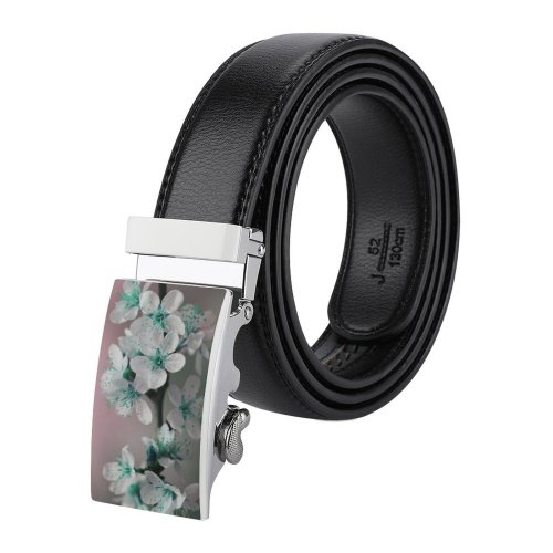 yanfind Belt Beautiful Blossoms Flowers Botanical Growing Growth Blooming Flora Petals Decoration Bloom Men's Dress Casual Every Day Reversible Leather Belt
