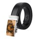 yanfind Belt  Focus Beautiful Plant Delicate Depth Field Growth  Blooming Outdoors Leaves Men's Dress Casual Every Day Reversible Leather Belt